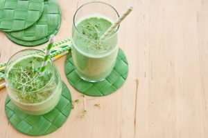 Wheatgrass smoothie recipes with almond milk 