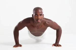 Fit African man testosterone